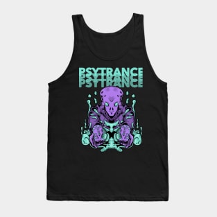 Psytrance Alien Ufo DJ Tank Top